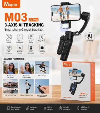 M03 smart AI gimbal