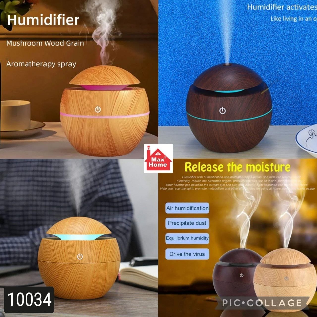 Coconut humidifier