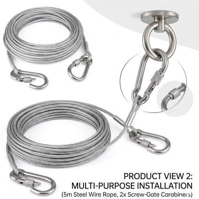 10 mtr stainless steel dori