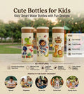 Kids printed plastic bottle