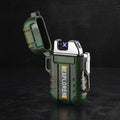 Rechargeable military arc lighter
