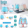 Silicon foldable kettle