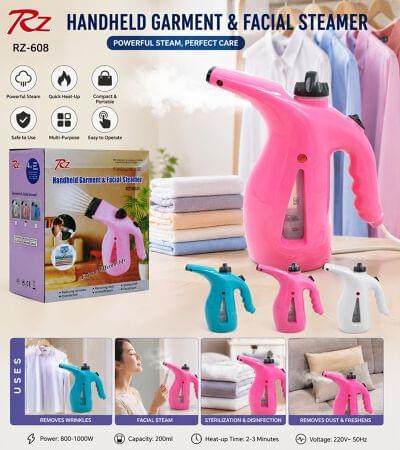 Garment and facial steamer