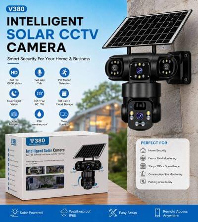 Intelligent solar 4 g camera