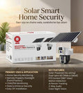 Solar rechargeable Wi-Fi camera